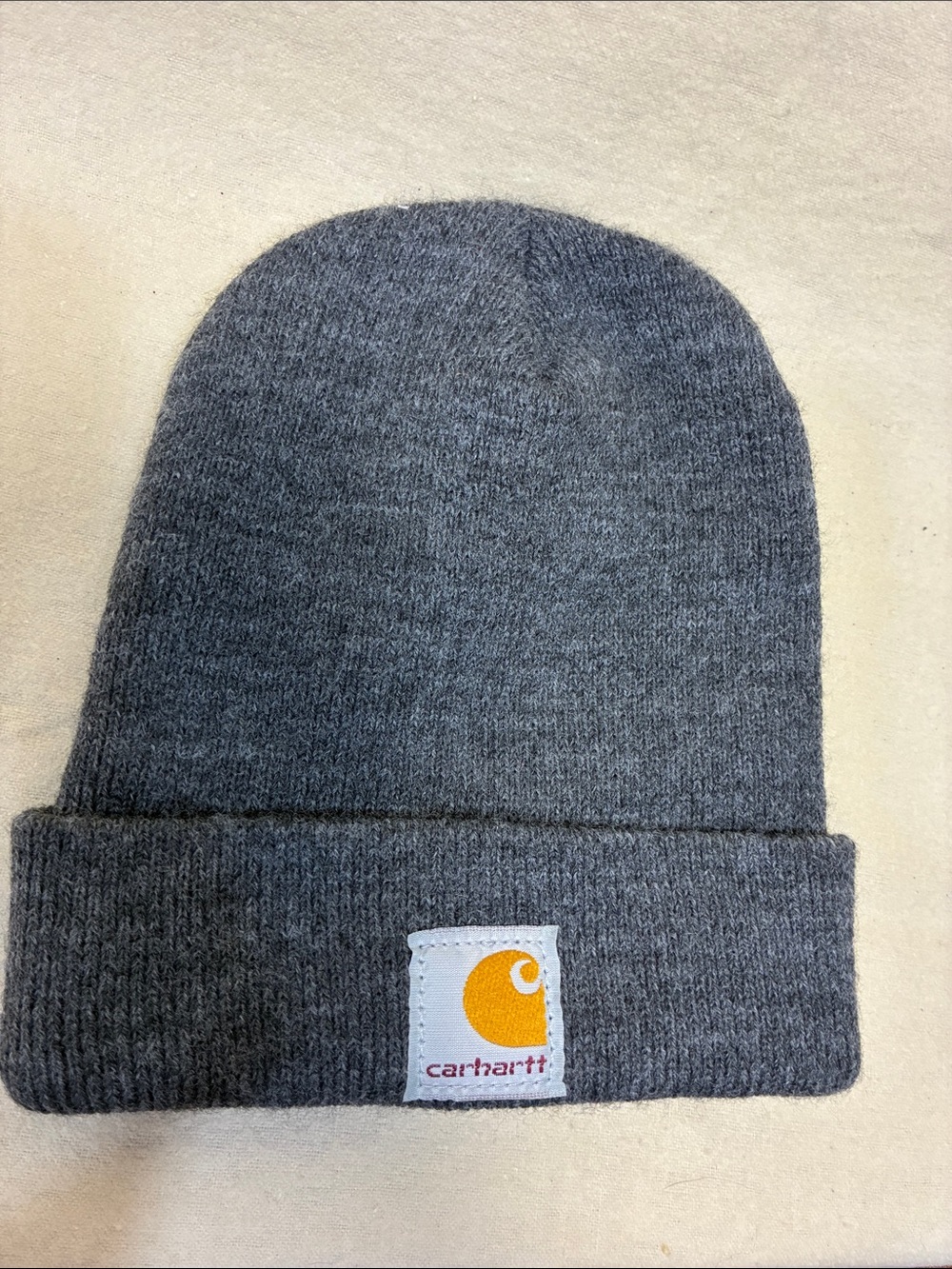 Carhartt Gray Cuffed Beanie toddler
